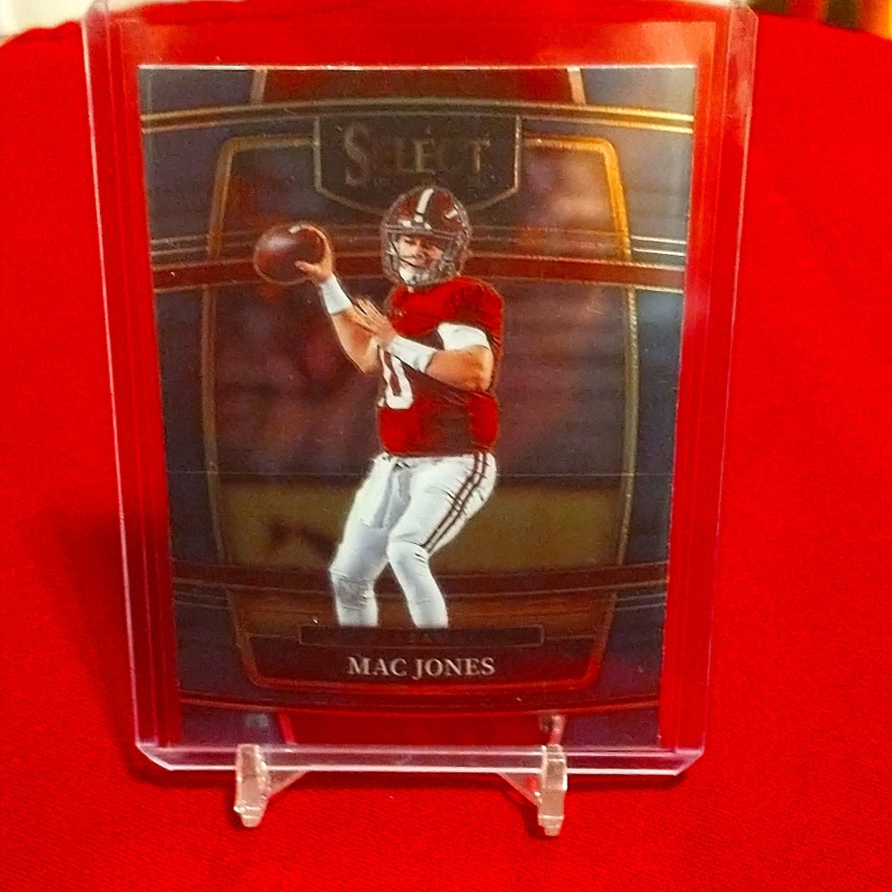 2022 Panini Select Draft Picks #42 Mac Jones